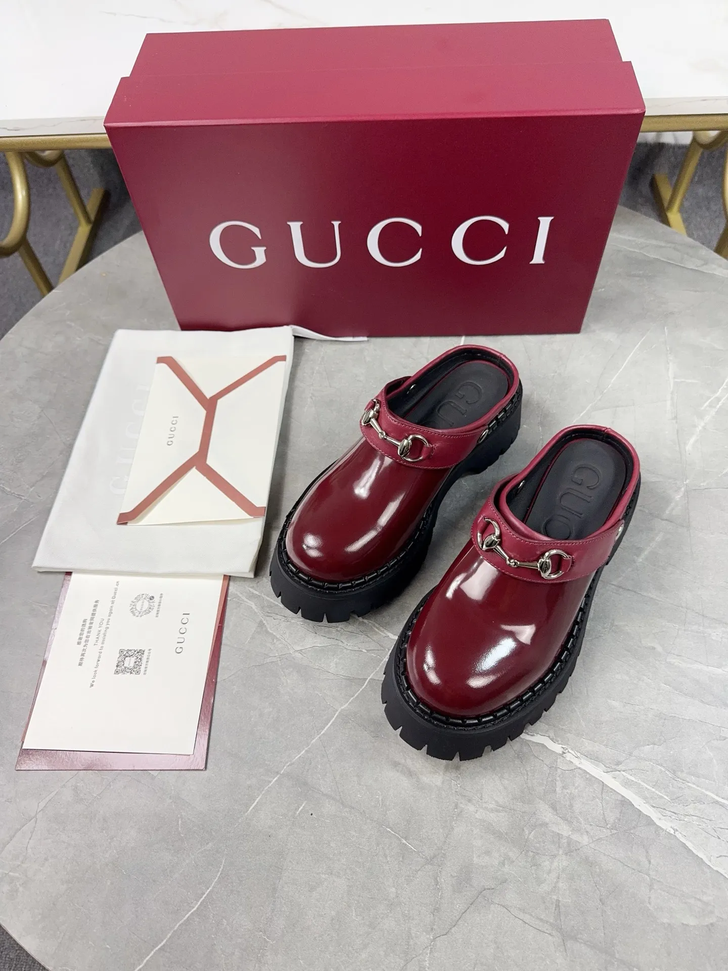 p500🐮🐮Gucci2024 new model, double GG groove thick-soled Loaf platform shoes. The original version is made 1:1. Super beautiful quality, classic model at the counter. ❶Upper: original frosted cowhide ❷Inner lining: water-dyed cowhide ❸Feet: water-dyed cowhide ❹Outsole: ultra-light original sole ❺thick sole heightening: 3.5cn ❻Packing: original packaging ❼Number: Women's 35-42 (41 42 customized, non-returnable) Men's model: 38-46 (45, 46 customized, non-returnable)